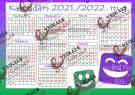 Kalendārs 2021./2022. mācību gadam EMOJI SKOLA